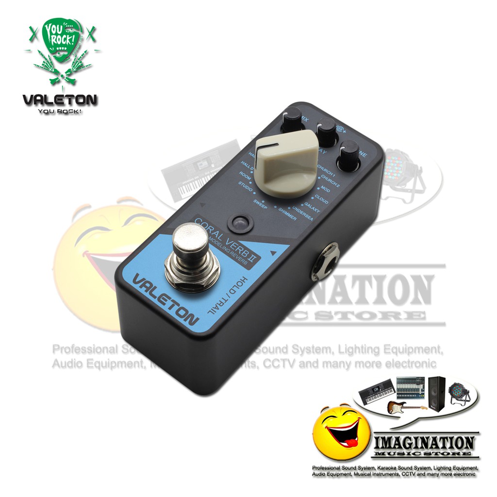Valeton Coral Verb II Digital Modelling Reverb