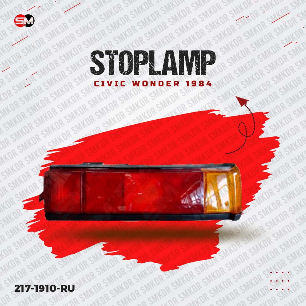 STOPLAMP LAMPU BELAKANG  "CIVIC WONDER 1984"