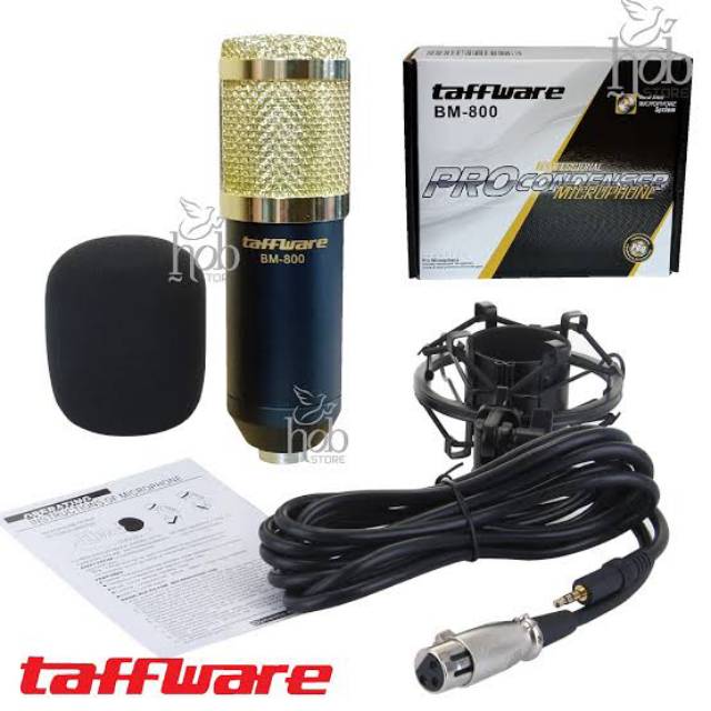 Mic condenser Taffware BM 800