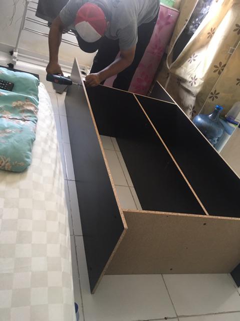 Lemari Pakaian 2 Pintu Cermin Lpt 026 Full Kaca - Lunar Furniture