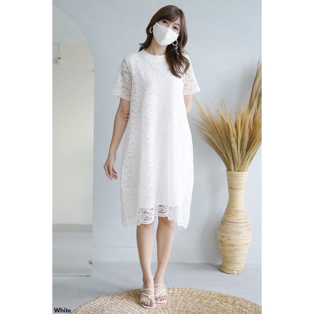 JANE COLLECTION || Masker Brokat Lace Premium Masker Pesta Wedding Masker Pengantin Brukat Earloop