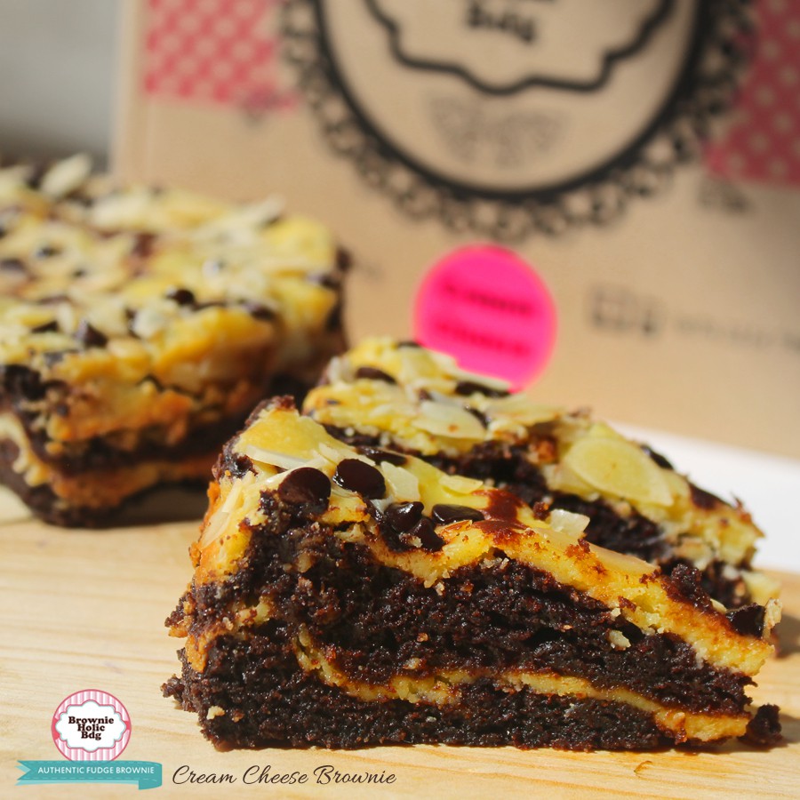  BROWNIES  KEJU  CREAM CHEESE LEZAT  TERFAVORITE 