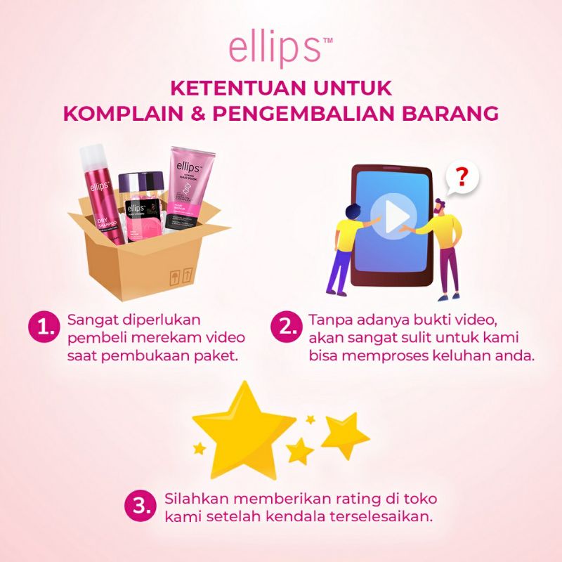 Ellips 5in1 Hair Vitamin Milkshake 45mL