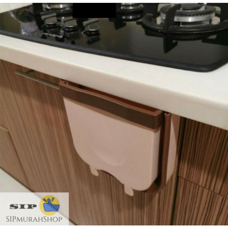 Tempat Sampah Lipat Dapur Mobil Kamar Gantung Lipat Premium Serbaguna multifungsi