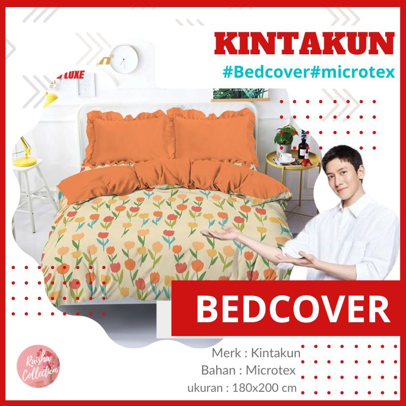 RC Bedcover Kintakun Set  King  Ukuran 180X200 cm