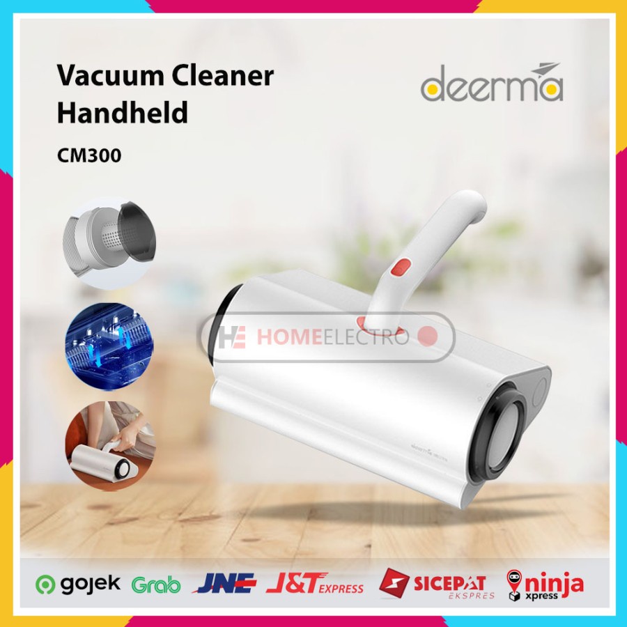 Deerma CM300 Anti Dust Mite Vacuum Cleaner Handheld Anti Tungau