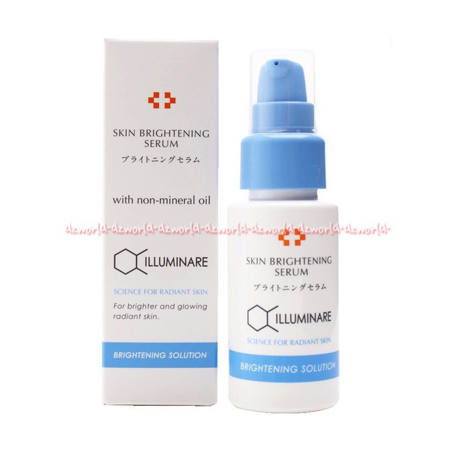 Illuminare Brightening Serum Memutihkan &amp; Melembabkan Kulit Wajah 30gr