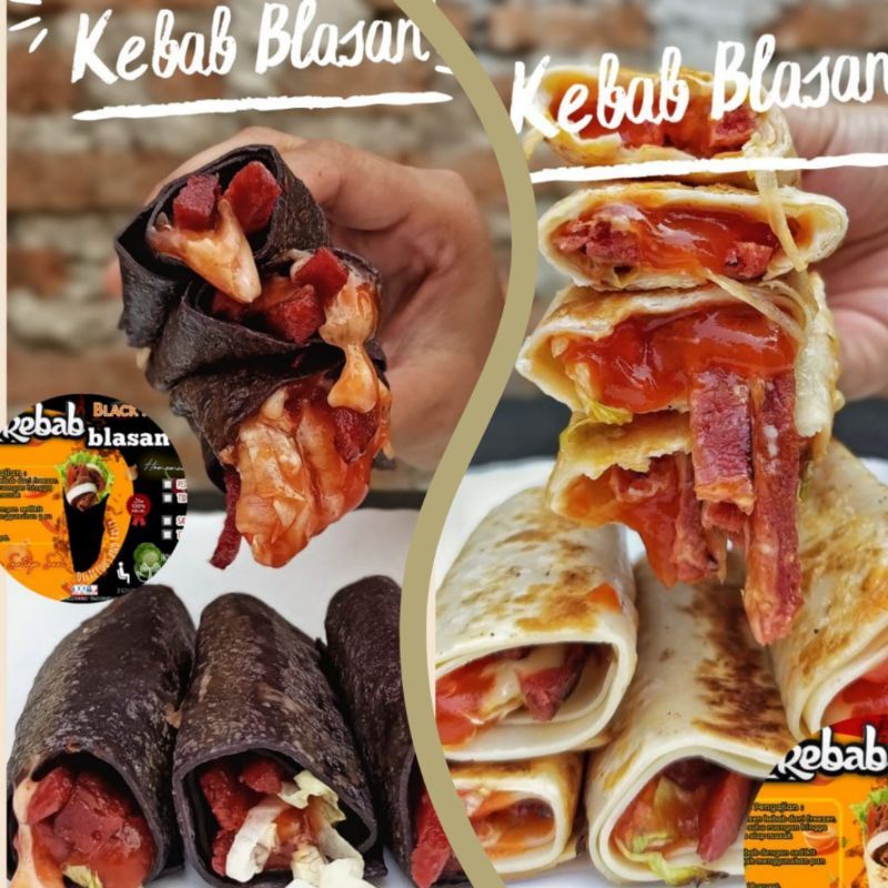 

KEBAB FROZEN KEBAB DAGING BLASAN ORIGINAL & BLACK MOZARELLAj