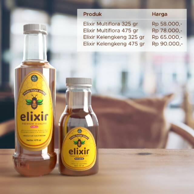 

Madu elixir (madu hutan asli kualitas premium)