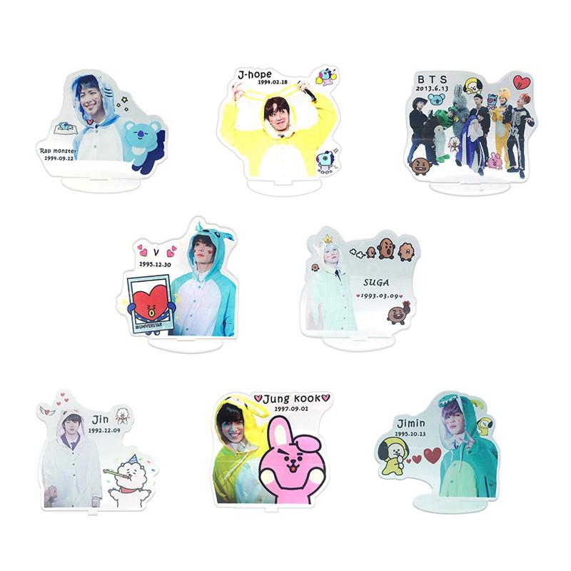 Holder Stand Model Kpop BTS bt21 Kartun chimmy untuk Holder Stand Model Kpop BTS bt21 Kartun chimmy untuk