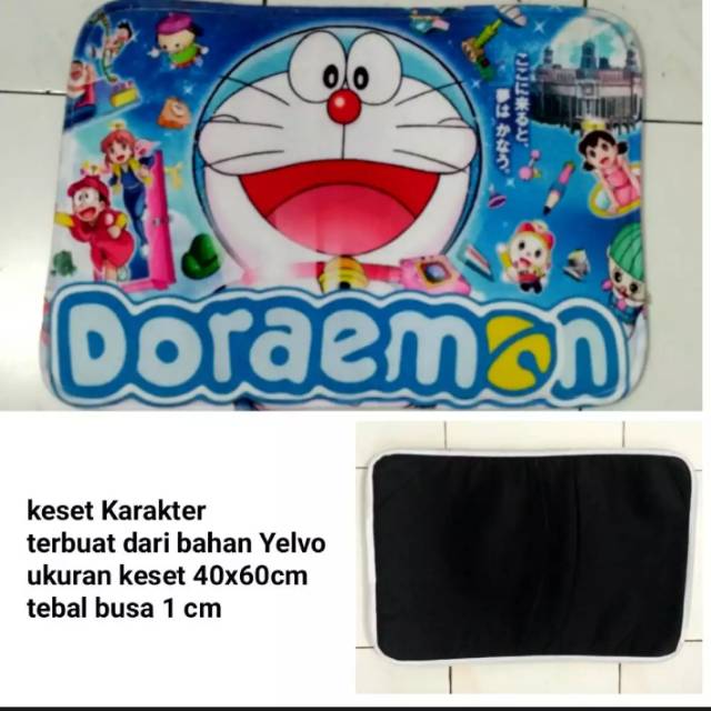 Keset Doraemon lap kaki karaktee