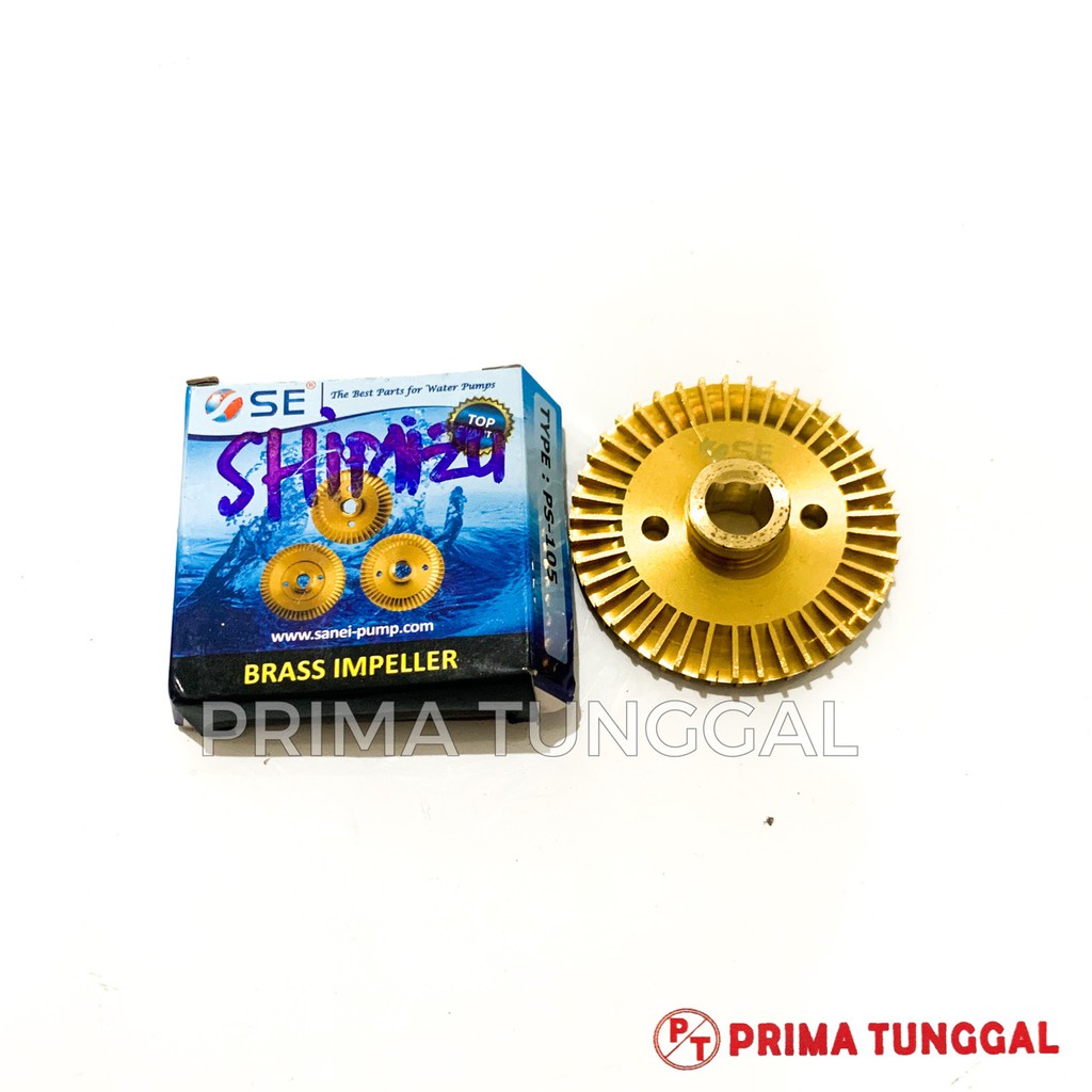 Impeler Impeller Kuningan Mesin Pompa Air Shimizu tipe 135 128 137 Sparepart Pompa Air