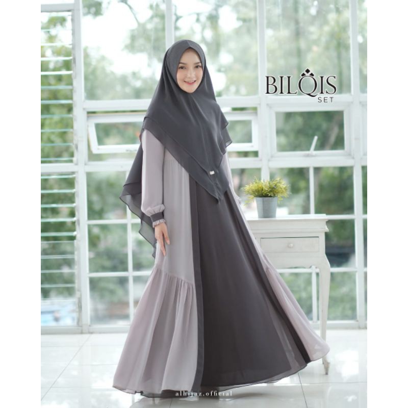 BILQIS SET SYARI ORI AL HIJAZ GAMIS BRANDED