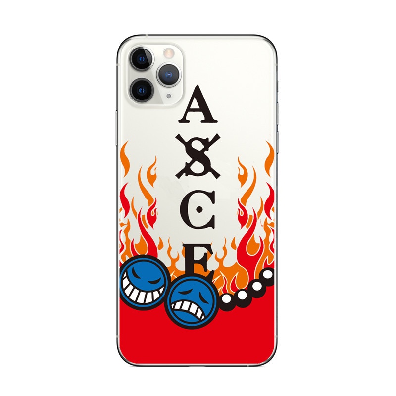 Soft Case Pelindung Motif One Piece Luffy Untuk Apple IPhone X 13 Pro Max XR12 11