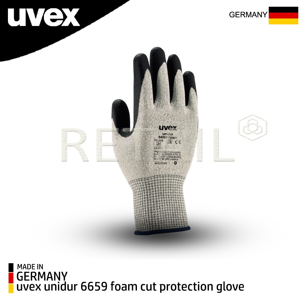 UVEX UNIDUR 6659 FOAM CUT PROTECTION 60938