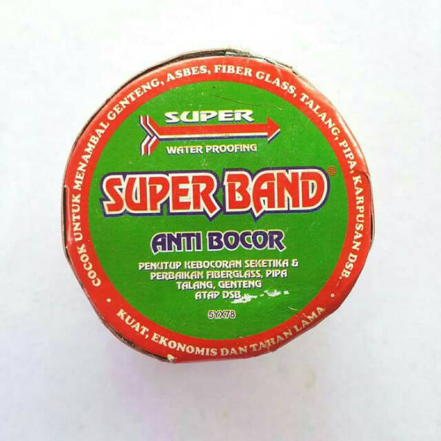 Lem Super Band / Lakban Flinkote Super Band Penambal Serbaguna Anti Bocor Waterproof