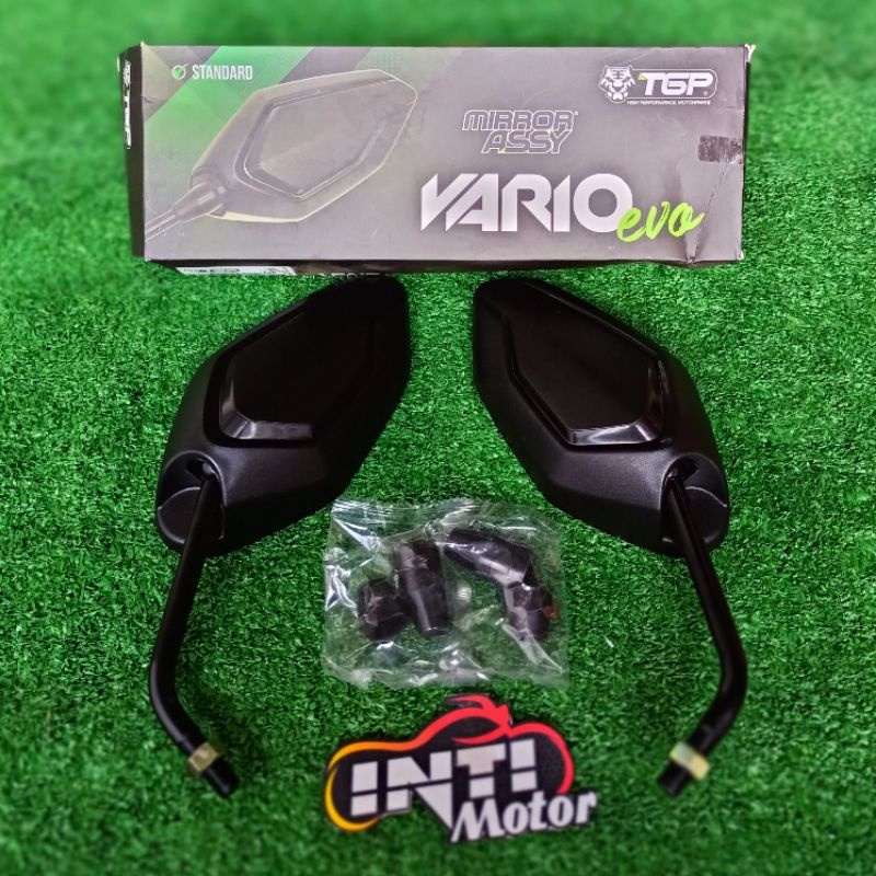Spion VARIO 125 150 terbaru TGP hitam Spion TGP VARIO 150 new spion motor vario125 spion Vario150new mirror assy set lh rh right left kanan kiri kvb-1
