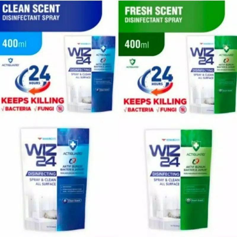 NEW refill wiz 24 air disinfektan / refill air disinfektan spray wiz 24 / air disinfektan wiz 24