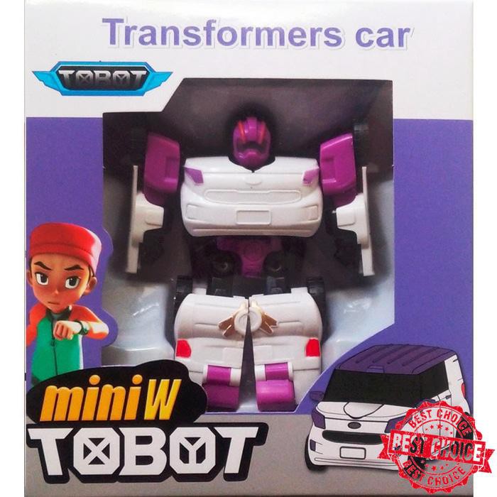 HHo000t TERLARIS Tobot Transformers Car Mini Tobot W Mur4hhhh