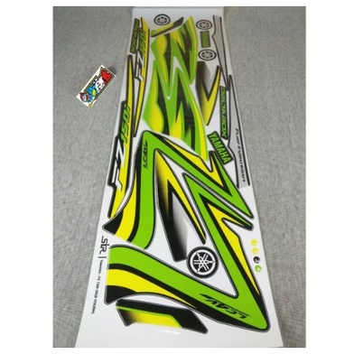 STRIPING VIXION FZ 150 OLD LAMA THAILAND HIJAU