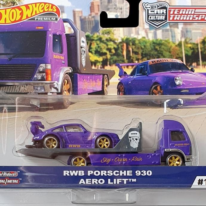 RWB Porsche 930 Aero Lift Hot Wheels Premium Team Transport Diecast