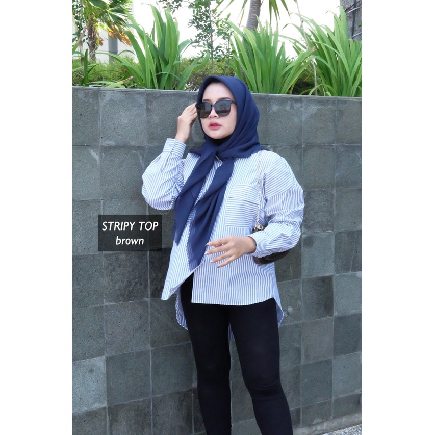 STRIPY TOP KEMEJA