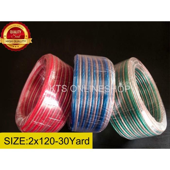 Listrik Kabel Listrik Transparan Kabel Serabut Per Rol 2 X 120 2X120X30Yard