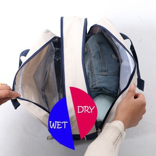 Tas RENANG, olahraga dengan kantong pemisah bagian basah dan kering / SWIM & SPORT bag