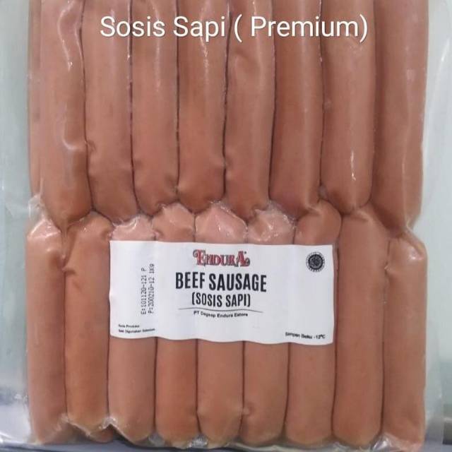 

Endura beef sausage premium mix 1kg