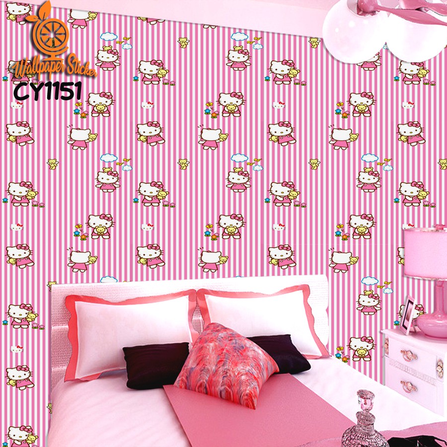 [BISA BAYAR DI TEMPAT] Wallpaper Dinding Sticker Premium Size 45cm x 10meter CY1151