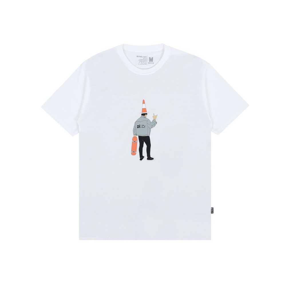 

Dobujack Tshirt Badboy White Tees