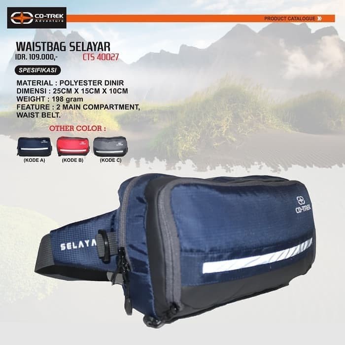 Tas Pinggang Waistbag Co-trek Selayar