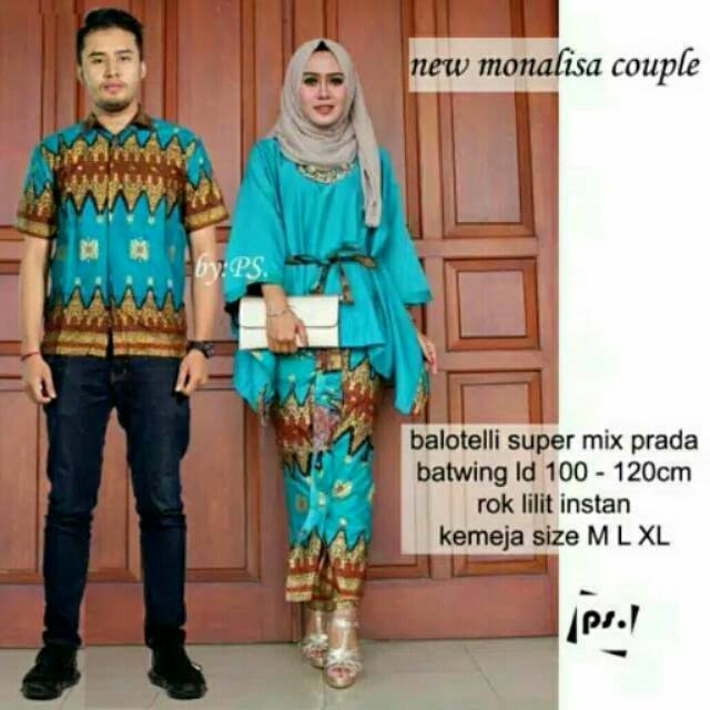 GROSIR BATIK NEW MONALISA COUPLE