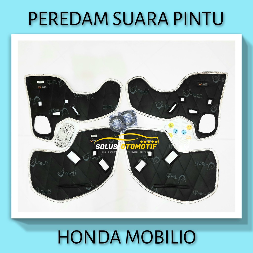 HONDA MOBILIO Peredam Suara Pintu Mobil VTECH Ori bonus Peredam Noise Speaker