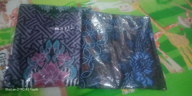 Batik Dolby Dolbi Dobby Doby Tenun Sutra Tulis Katun Atbm Baron Atasan Batik Wanita Sogan Srg308