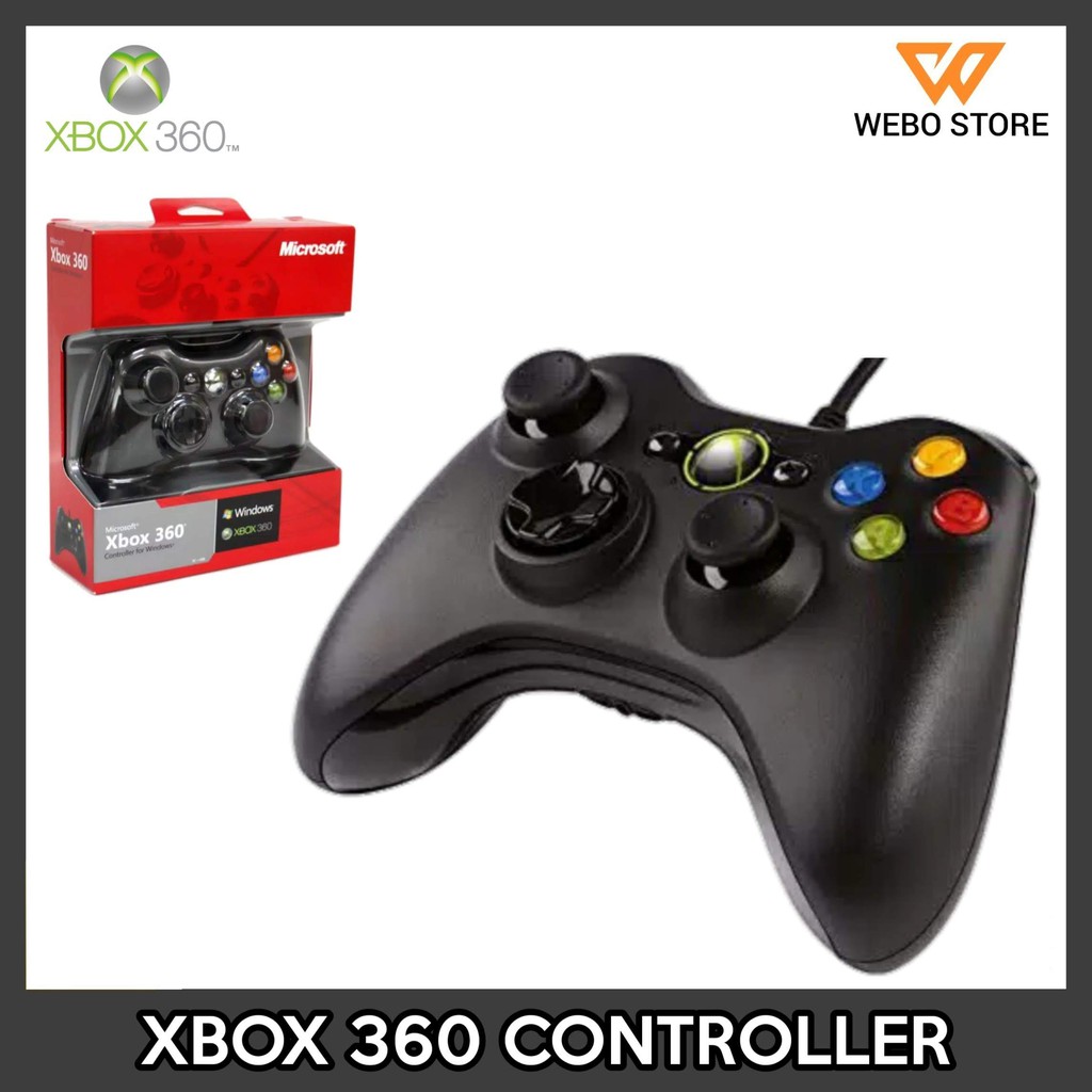 XBOX 360 Stick Wired Controller Gamepad Joystick Stik Shopee Indonesia