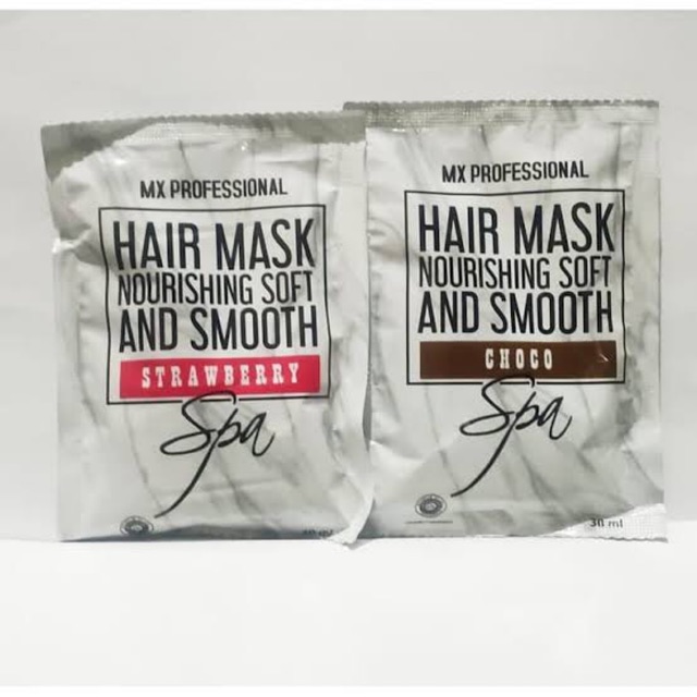 kemasan sachet - Mx hair mask proffesional / masker rambut mx original