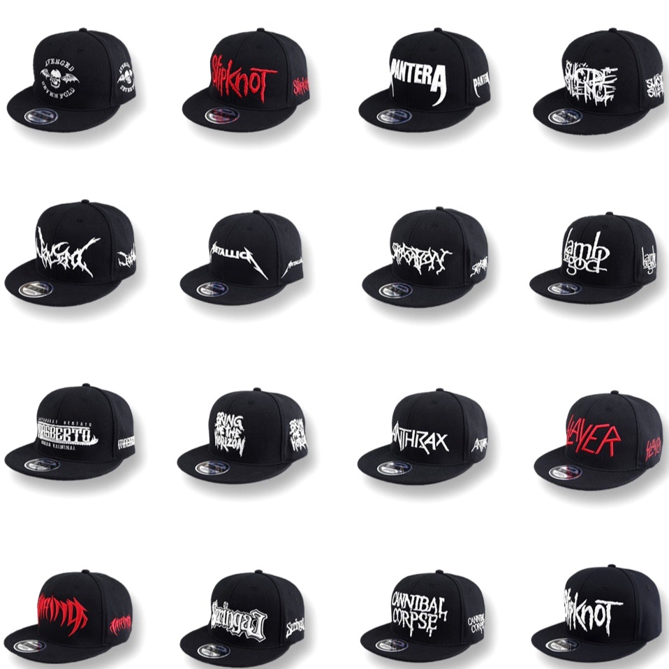 topi Masberto, Snapback Masberto logo Bordir