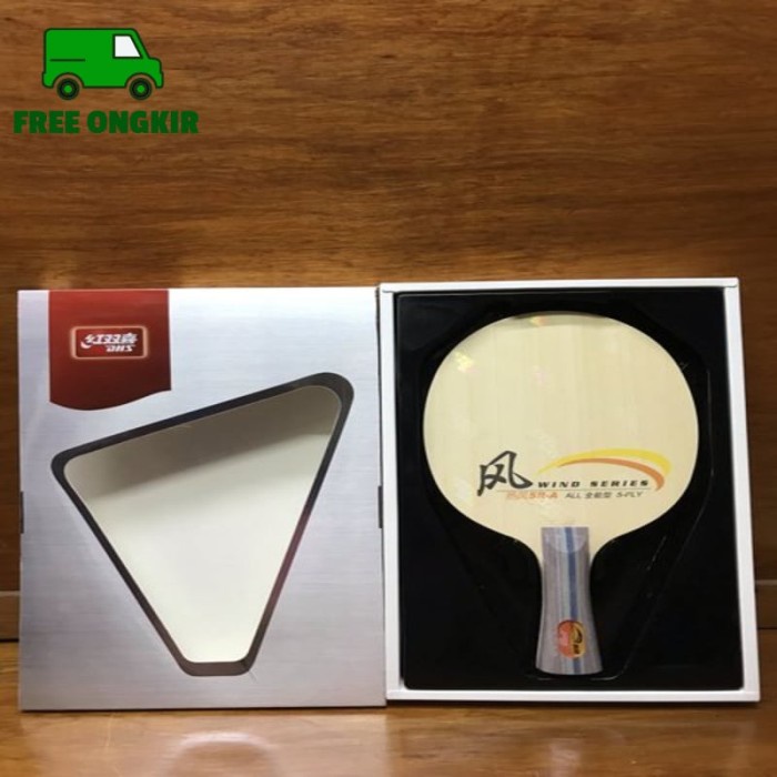 BARU Kayu bet tenis meja pingpong DHS WIND SERIES SR-A Original