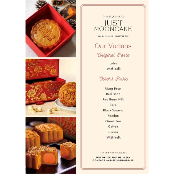 

Mooncake 125gr