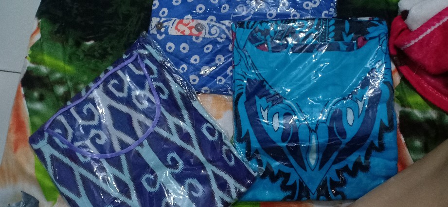 Bisa Cod Murah Gamis Karmila Rempel Daily Busui Wanita Dress Rayon Batik Premium