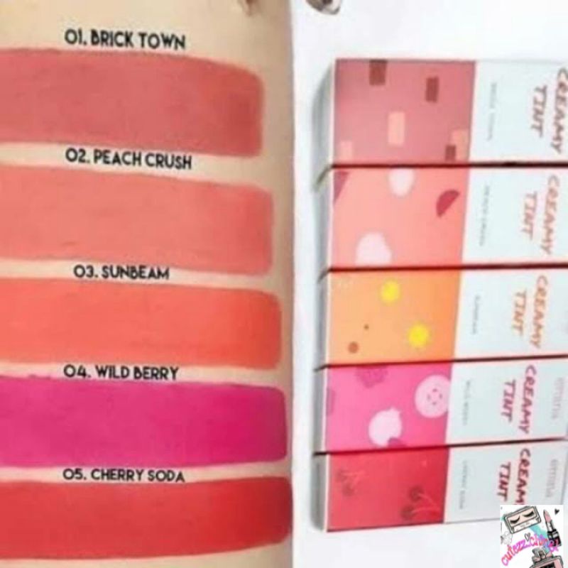 ☃Cutezz_Ching1☃Emina Creamy Tint 3.6g - Lip Tint Cream