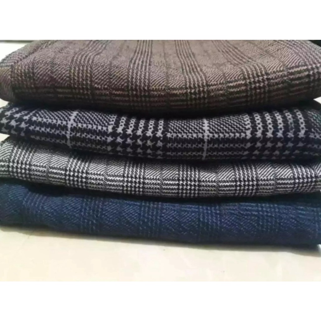 CELANA MOTIF KOTAK SUPER JUMBO - CELANA TARTAN JUMBO XXXXL BB 100KG