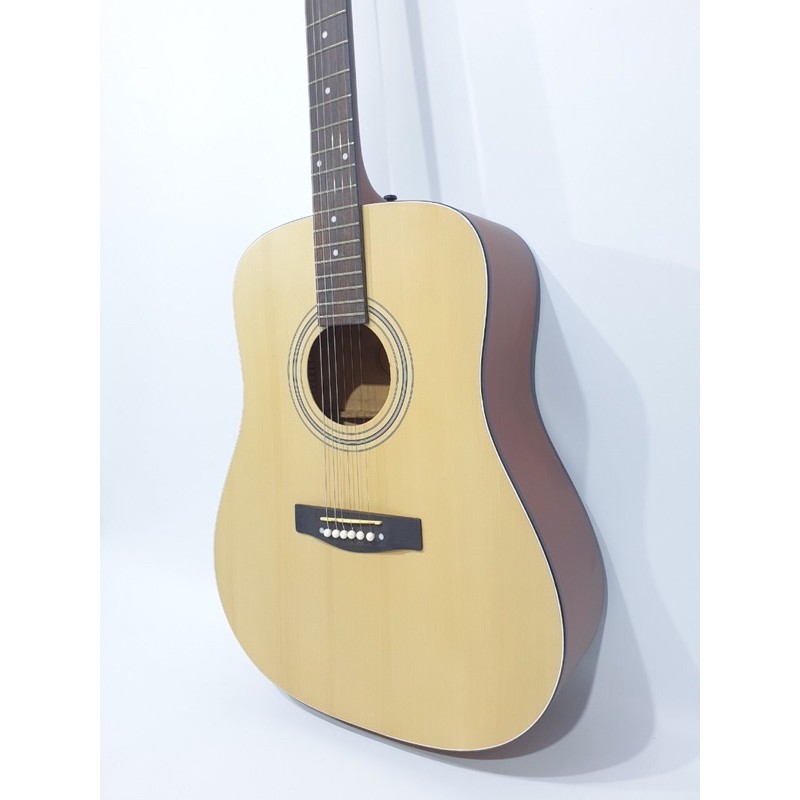 Gitar Akustik Merk Yamaha Tipe F310 Jumbo Natural Spruce Senar String Jumbo Trusrod Murah