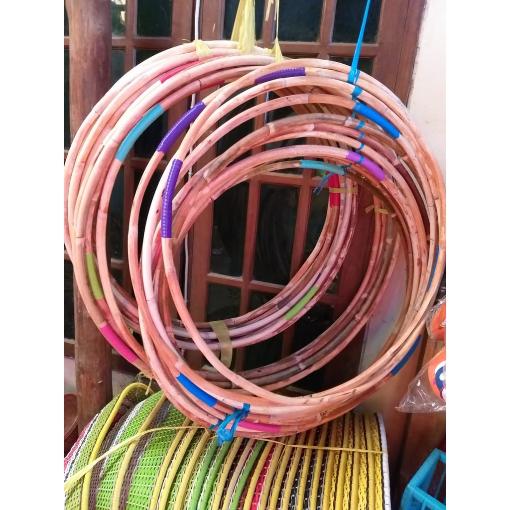 HULA HOOP ROTAN ASLI
