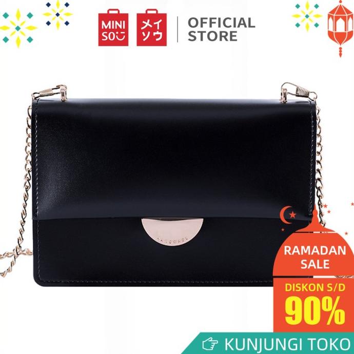 MINISO Tas Selempang Wanita Sling Bag Shoulder Crossbody Rantai Elegan