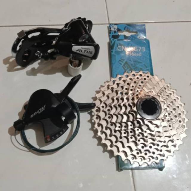 gear set sepeda mtb shimano