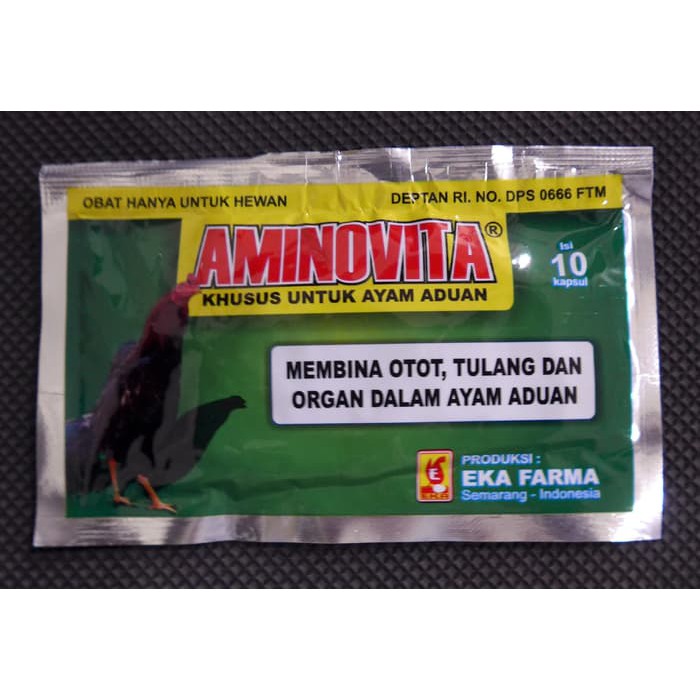 Termurah Vitamin Ayam / Ekafarma Aminovita 10 kapsul