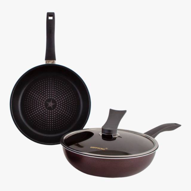 Happy Call Brillo Diamond Frying Pan Set