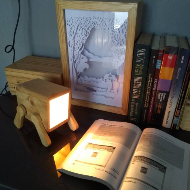 Lampu Belajar Lucu